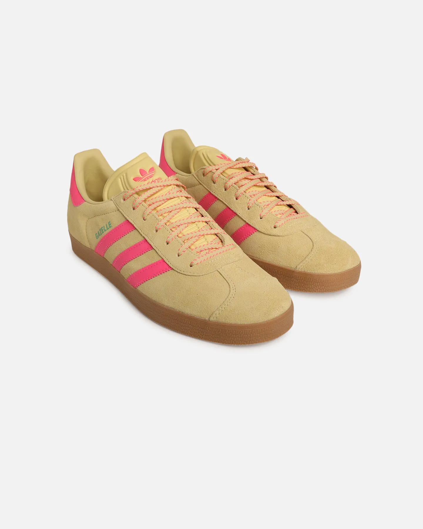 Shockproof Midsole muted colors Adidas Women's Gazelle Yellow