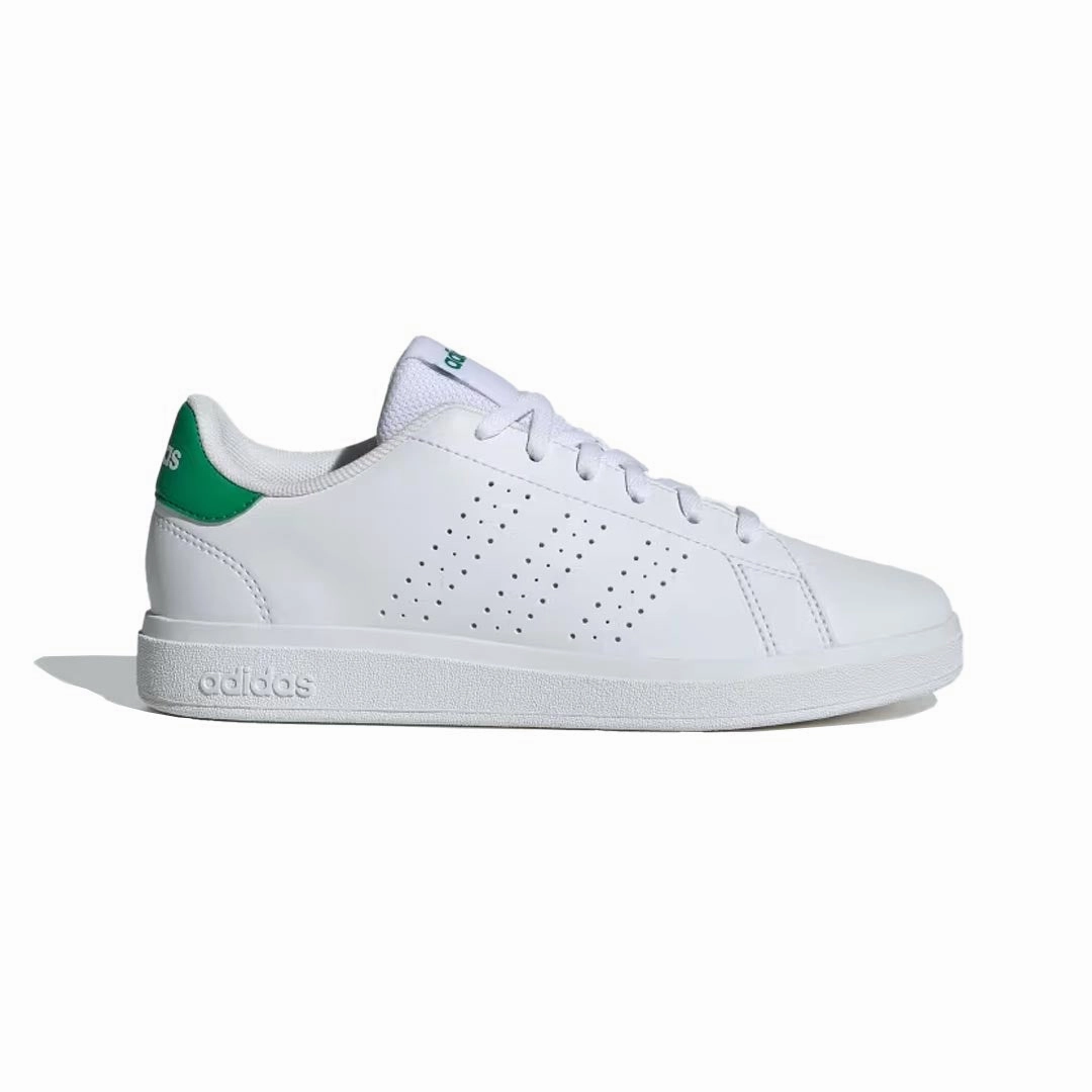 adidas - Kids' (Junior) Advantage Base 2.0 Shoes (ID3889) Compression Resistant Midsole Comfort Upper
