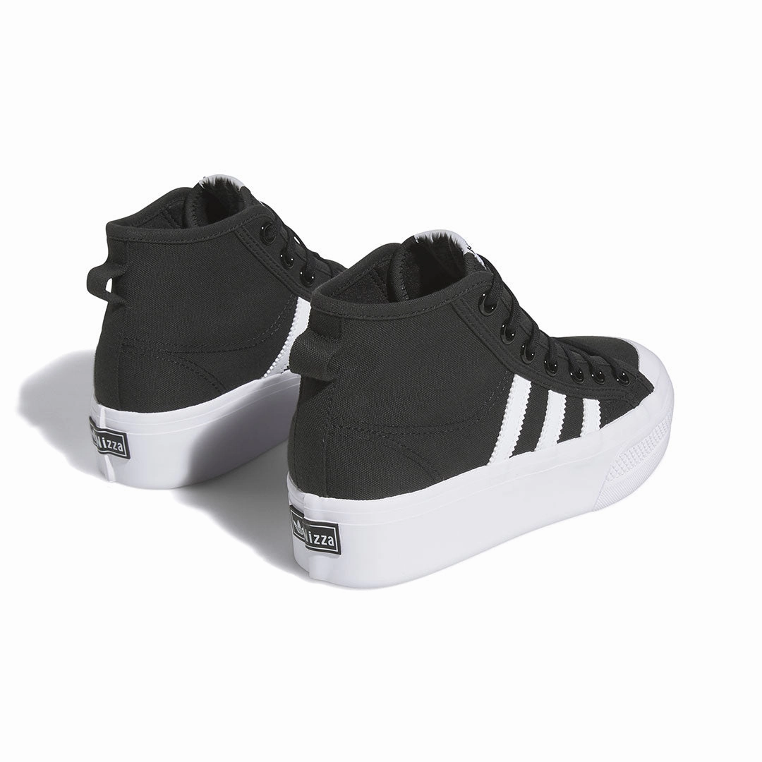 Work Out Reinforced sidewalls adidas - Kids' (Junior) Nizza Platform Mid Shoes (IG7833)