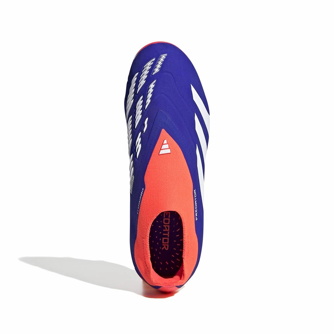 adidas - Kids' (Junior) Predator Elite Laceless Firm Ground Cleats (IF6350) Walk Balance