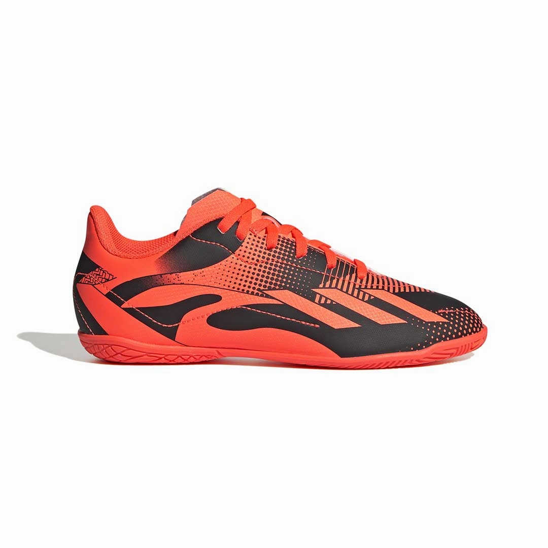 adidas - Kids' (Junior) X Speedportal Messi.4 Indoor Soccer Shoes (GZ5138) Rebound Midsole