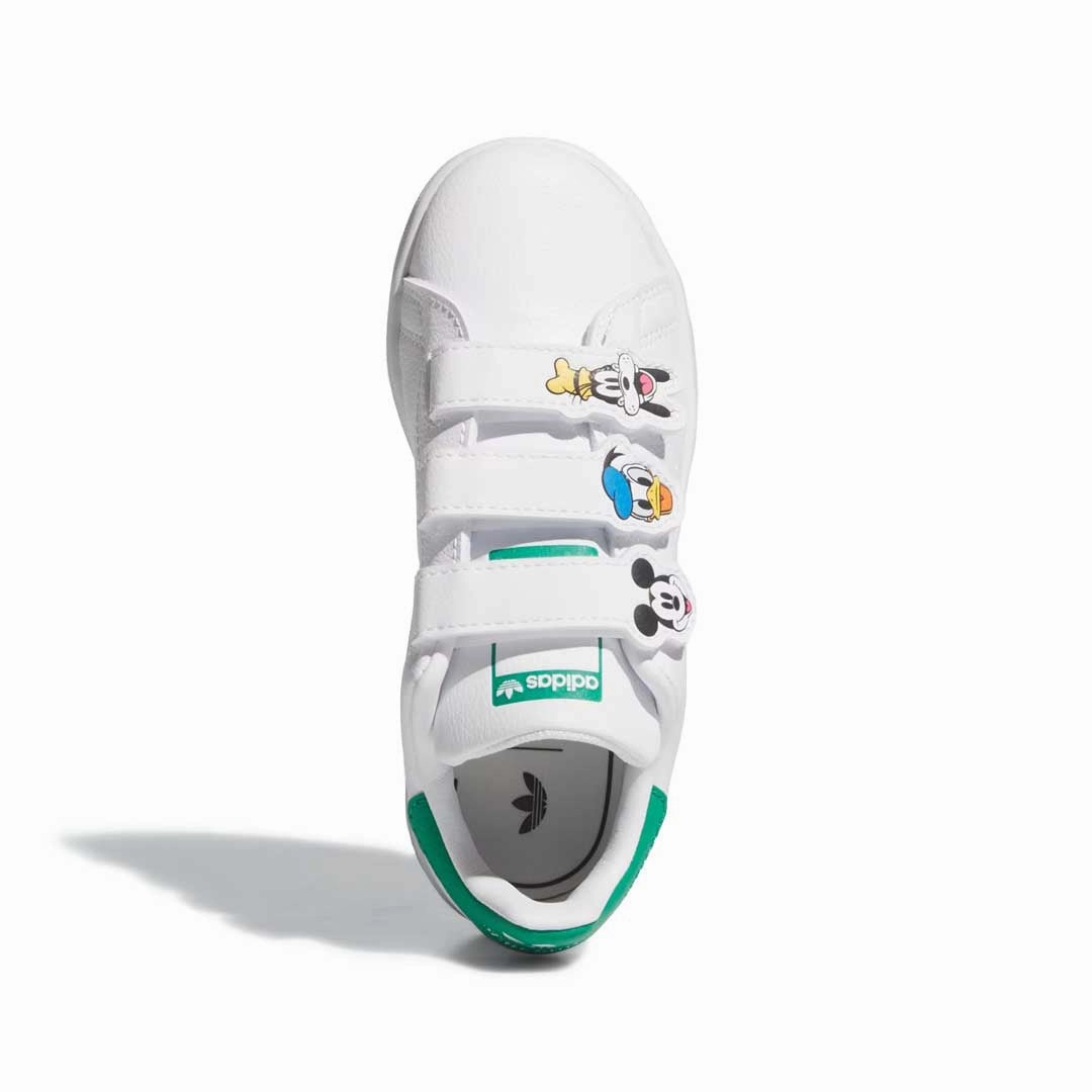Thickened Midsole Ultimate Wear adidas - Kids' (Preschool) adidas x Disney Stan Smith Comfort Closure Shoes (JH7439)