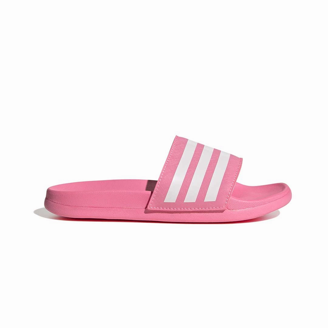 Resilient Form Enhanced Lateral Support adidas - Kids' (Preschool & Junior) Adilette Comfort Slides (HP7615)