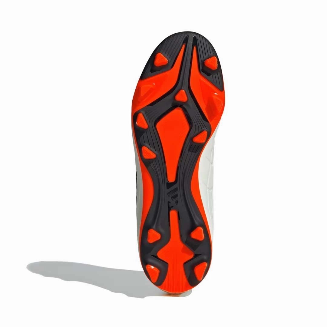 adidas - Kids' (Preschool & Junior) Copa Pure 2 Club Flexible Ground Soccer Cleats (IG1103) Pu Upper One Piece Upper Design