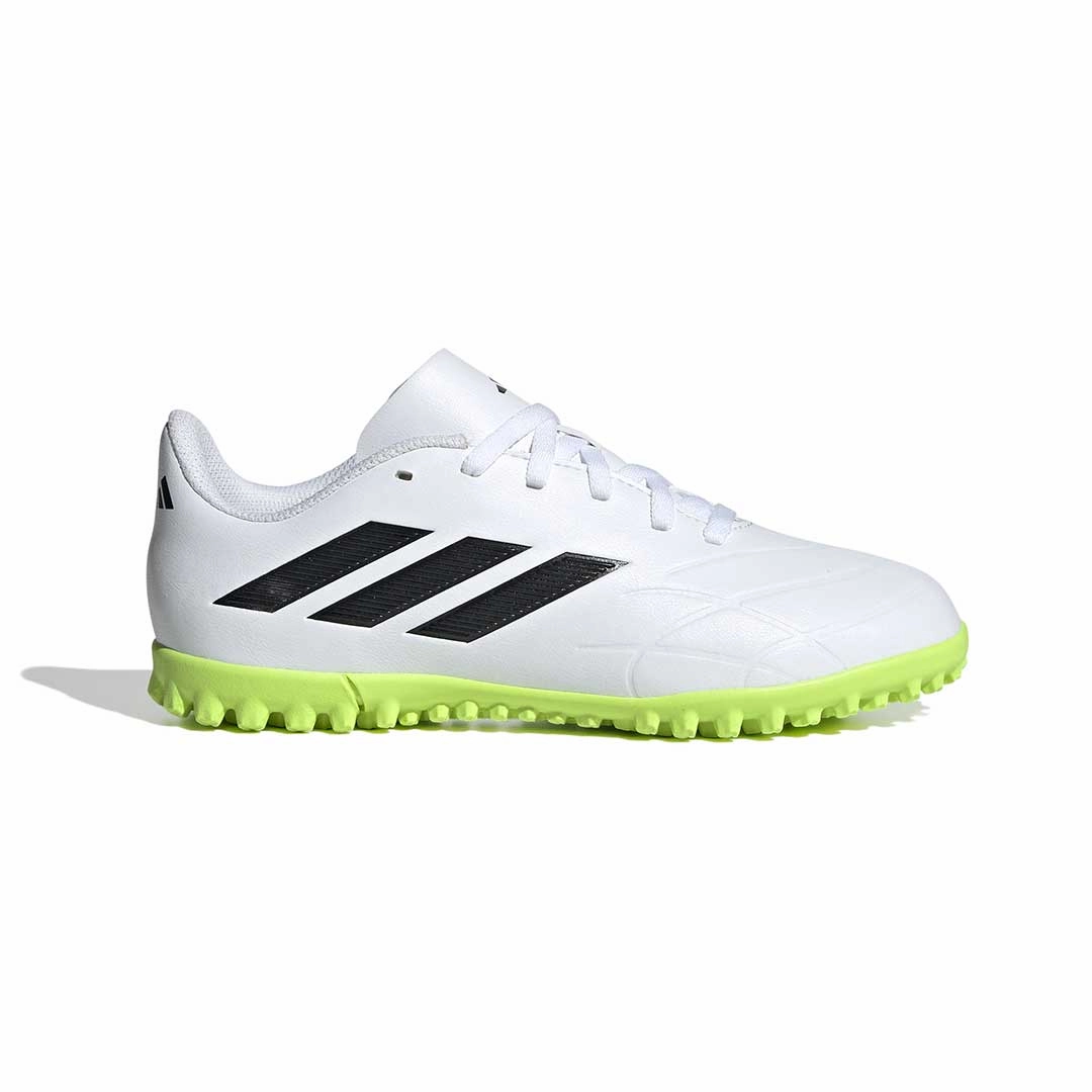 adidas - Kids' (Preschool & Junior) Copa Pure II.4 Turf Shoes (GZ2548) Long Sessions Zoned Cushioning