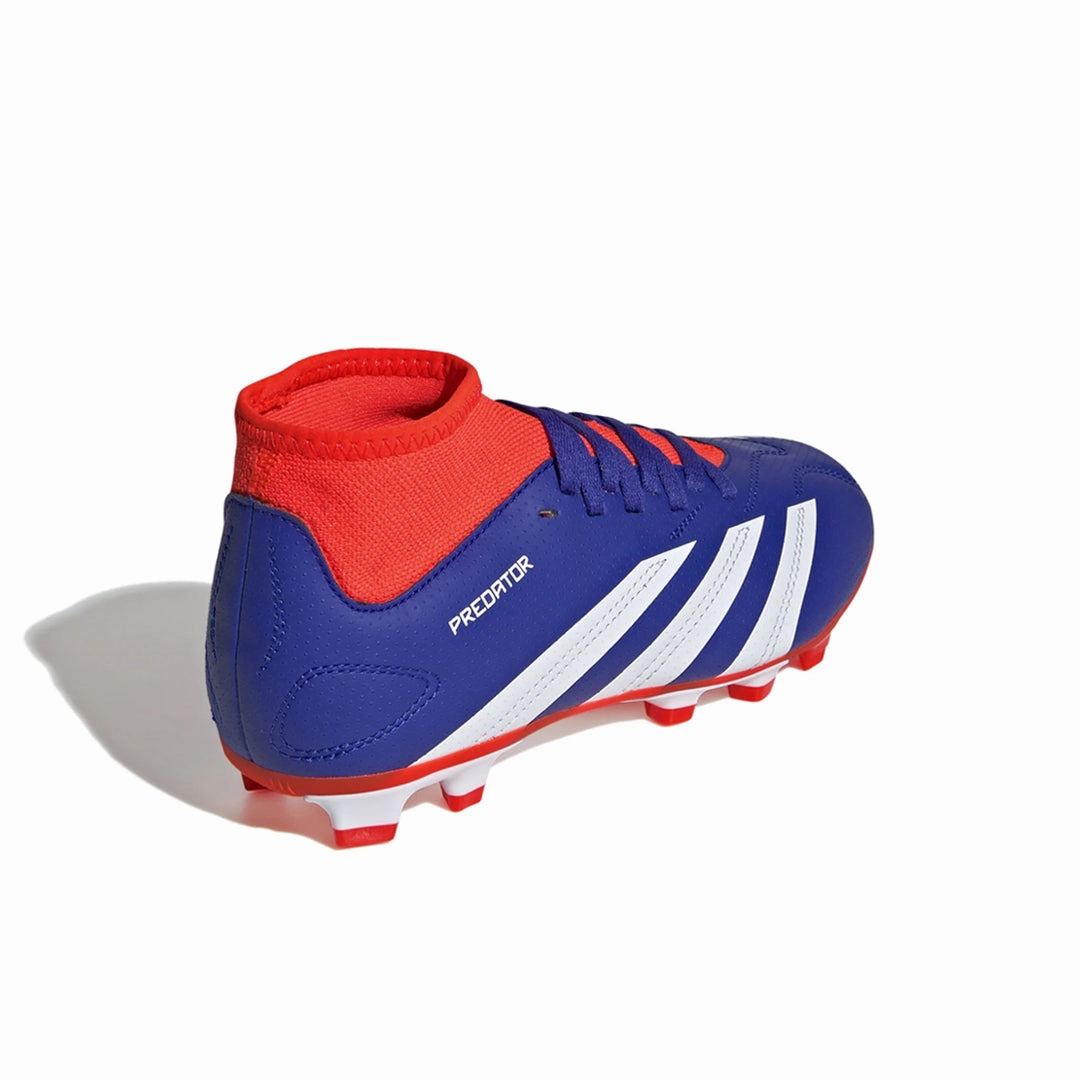 OdorResistant Park Ready adidas - Kids' (Preschool & Junior) Predator Club Sock Flexible Ground Soccer Cleats (IF6363)