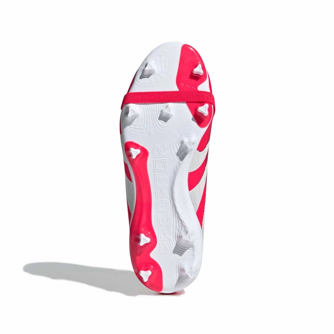adidas - Kids' (Preschool & Junior) Predator League Fold-Over Tongue Firm Ground Cleats (ID3830) Ventilated Midsole