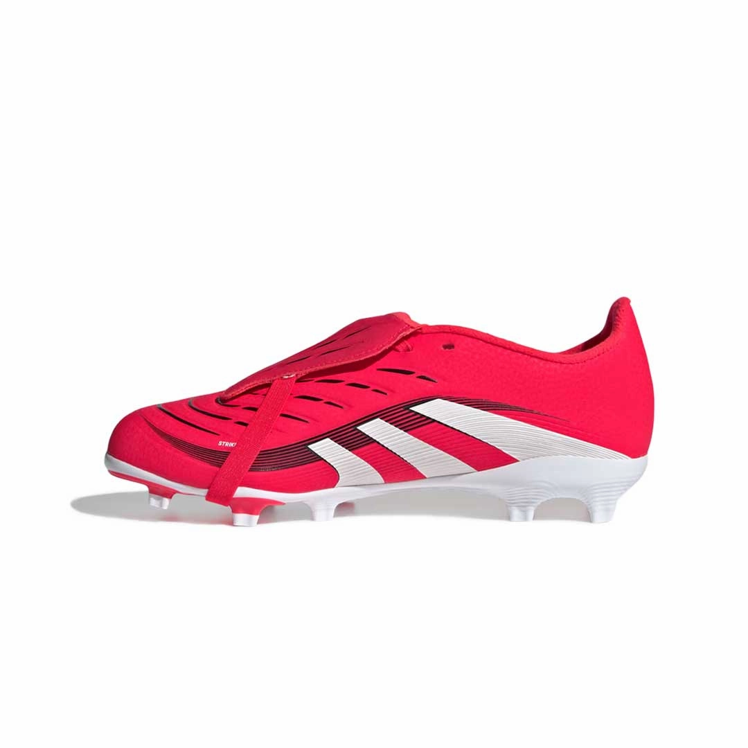 Aerodynamic Shape adidas - Kids' (Preschool & Junior) Predator League Fold-Over Tongue Firm Ground Cleats (ID3830)