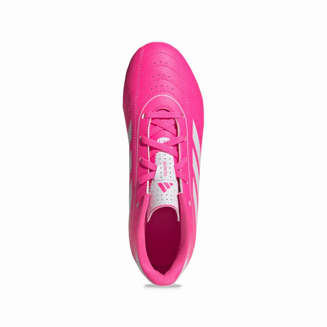 Smooth Transition Heel adidas - Kids' (Preschool) Goletto IX Firm/Multi Ground Soccer Cleats (JH6645)