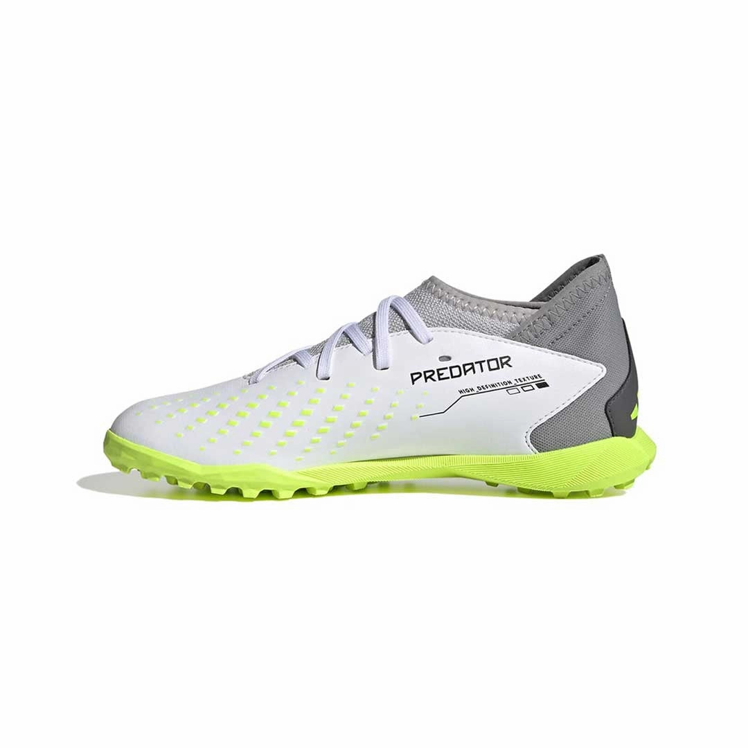 adidas - Kids' (Preschool) Predator Accuracy.3 Turf Soccer Shoes (IE9450) Stitch Free Uppers Breathable wear