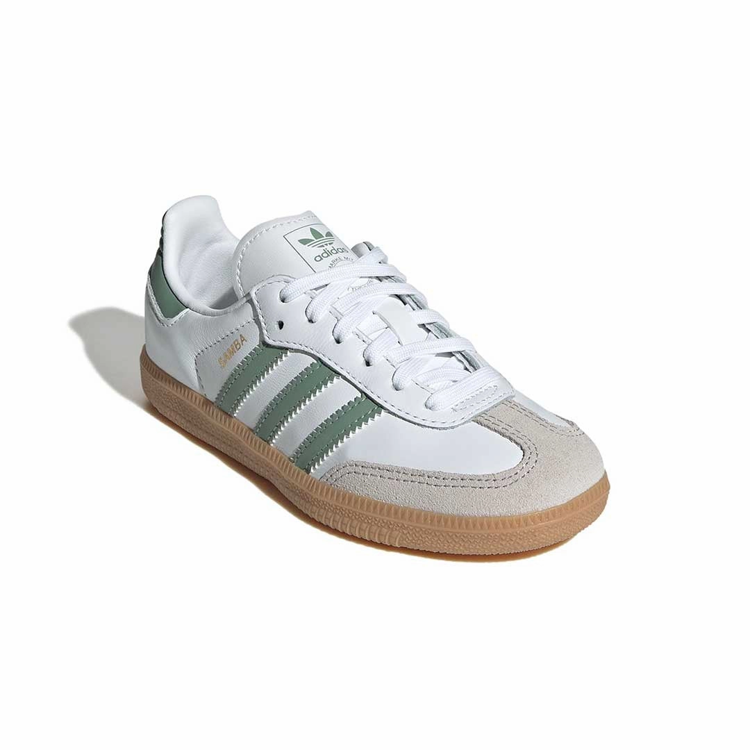 adidas - Kids' (Preschool) Samba OG Shoes (JP5483) Vegan Leather Construction High Traction Design
