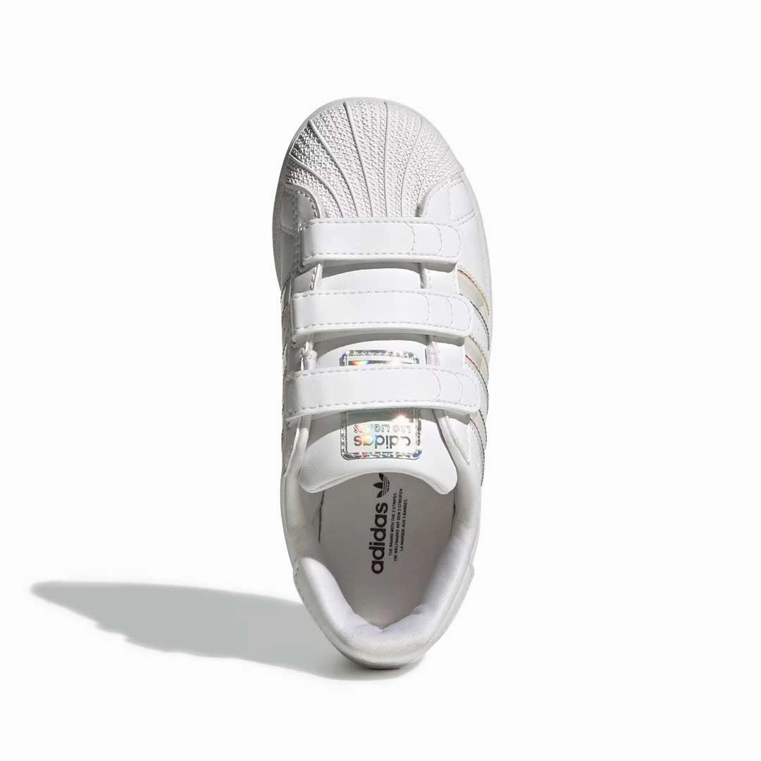 Airflow Vents Spring Bounce adidas - Kids' (Preschool) Superstar LED Lights Comfort Closure Shoes (JI0509)