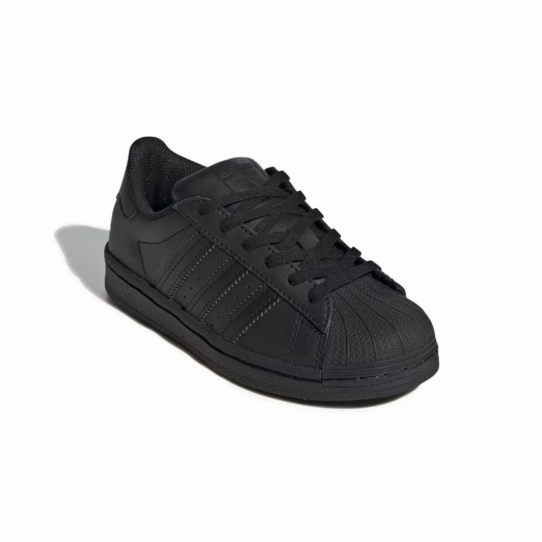 adidas - Kids' (Preschool) Superstar Shoes (FU7715) Layered Traction Grid Recycled Synthetic Upper