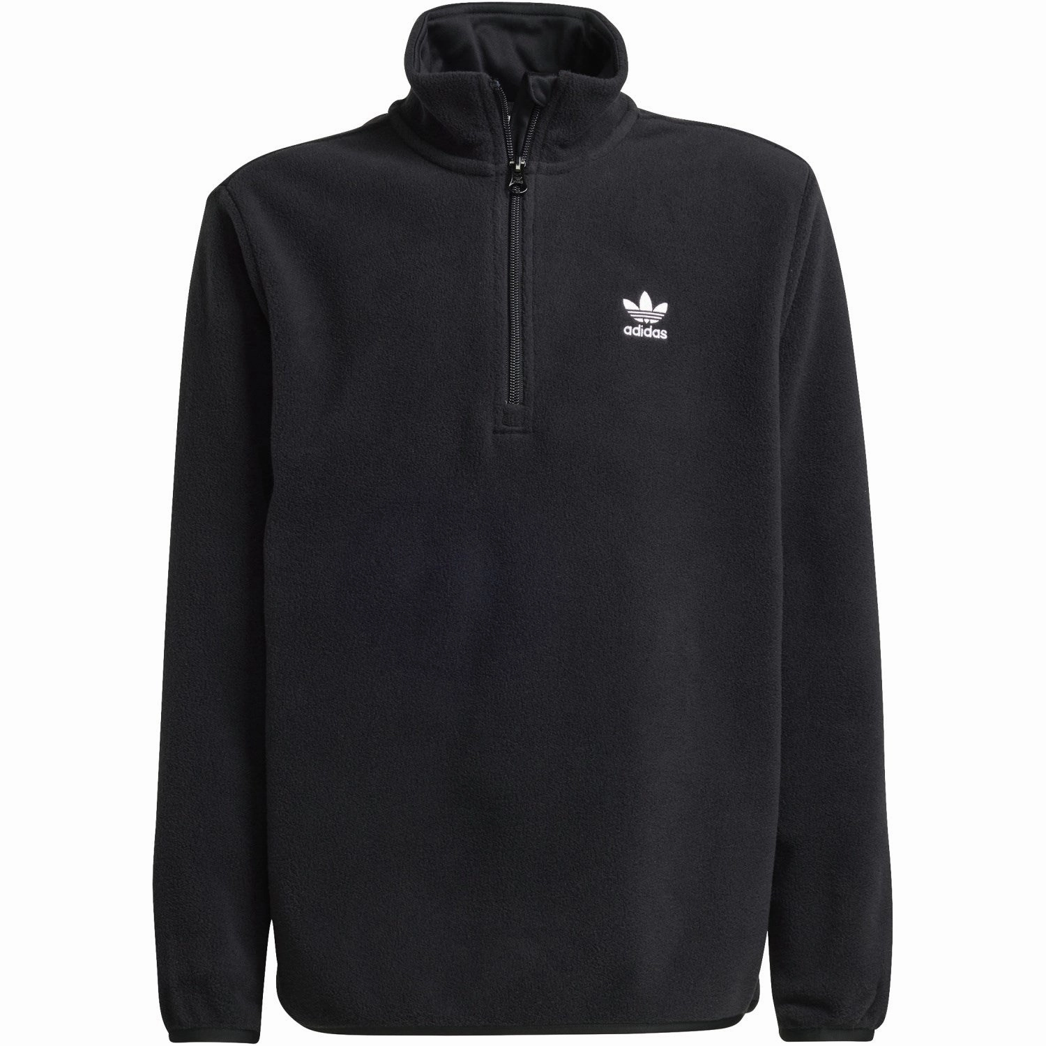 adidas Originals Black Polar Fleece Hz Jacket Hiking Trail Outfit Simple Modern Piece