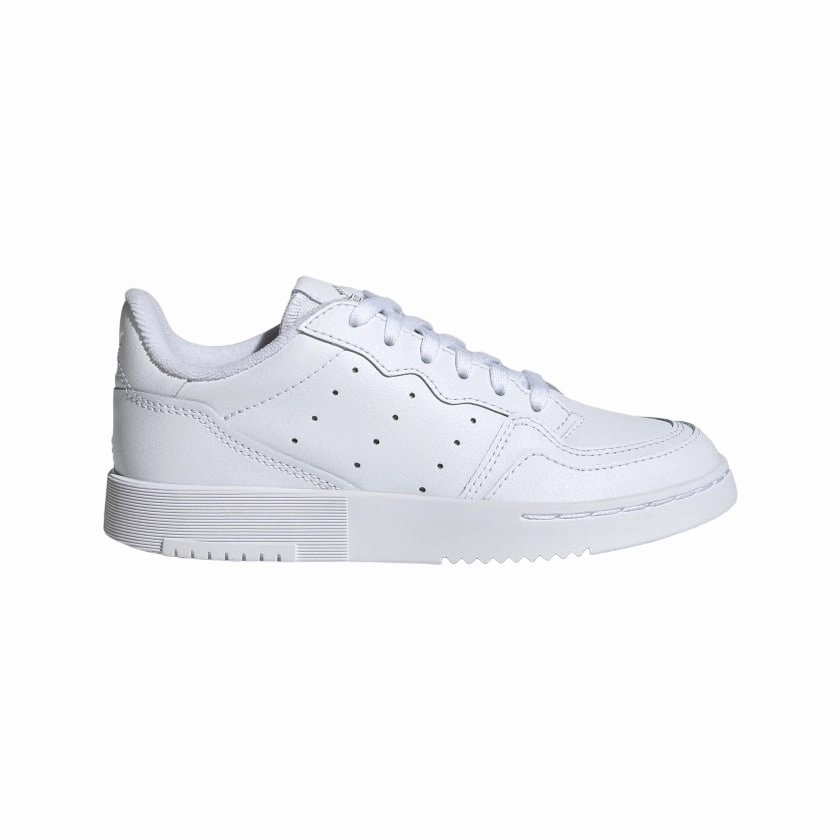 Ventilation holes Adidas Originals scarpa sneakers da bambino Supercourt C EG0411 bianco