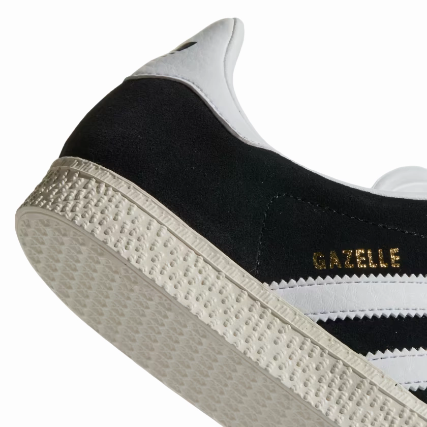 Training Day Replaceable insoles Adidas Originals scarpa sneakers da ragazzi Gazelle BB2502 nero