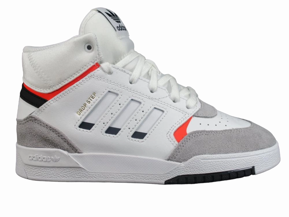 running shoes for athletes Adidas Originals scarpa sneakers da ragazzo Drop Step EE8761 bianco