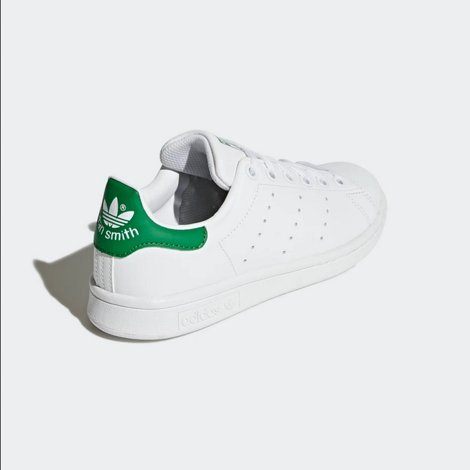 Quick Dry Layer Adidas Originals scarpa sneakers junior unisex Stan Smith M20605 bianco verde