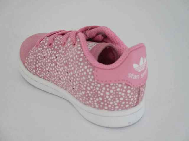 Adidas Originals sneakers da infant Stan Smith EL I F34170 pink Ankle Support Collar