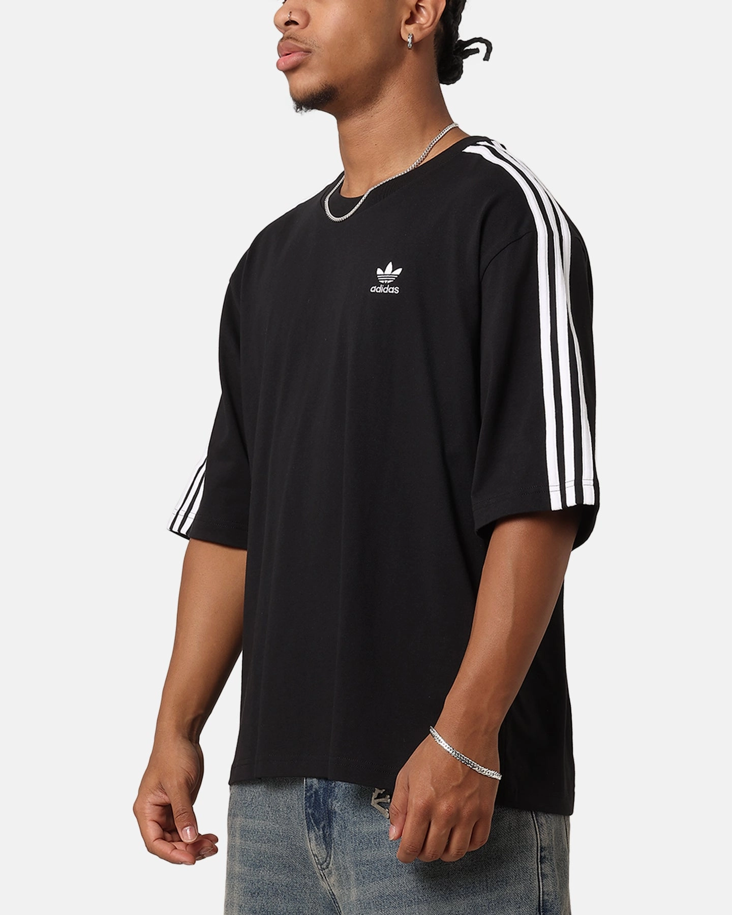 Adidas Oversized T-Shirt Black Chilly Layer