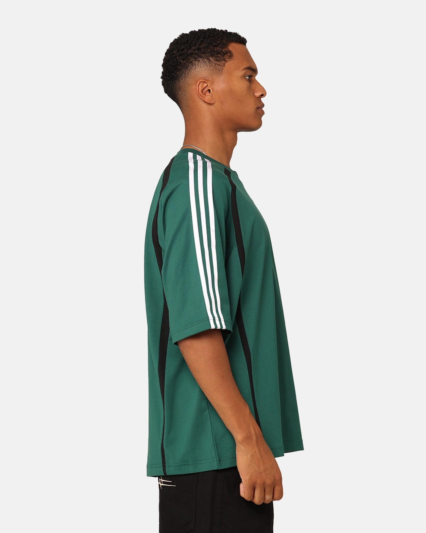 Effortless Daywear Adidas Oversized T-Shirt Collegiate Green