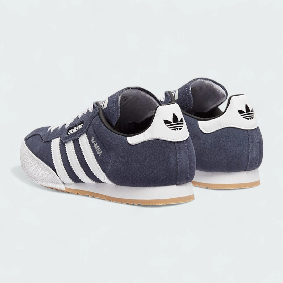 adidas Samba Super Suede Navy Men's 019332 Toe Area aerobic dance shoes