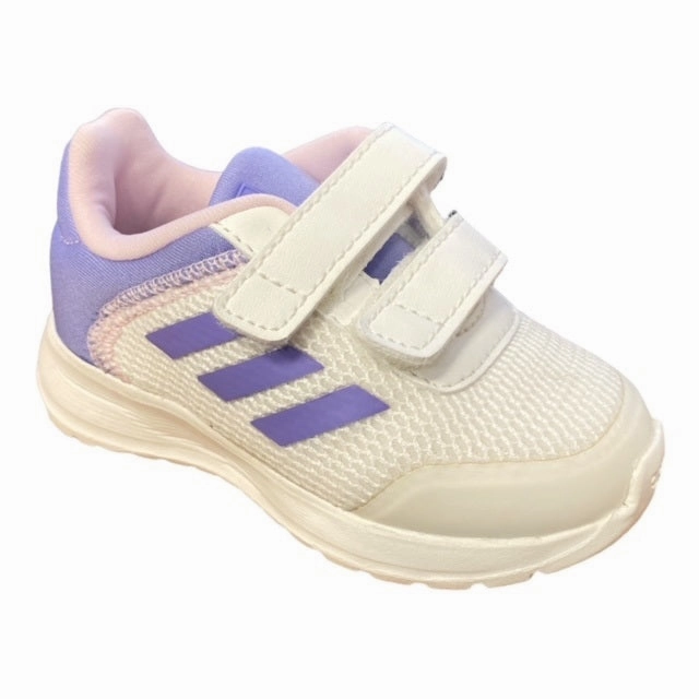 Foot Shaped Toe Box hiking running shoes Adidas scarpa da ginnastica da infant Tensaur Run 2.0 CF GZ5853 white