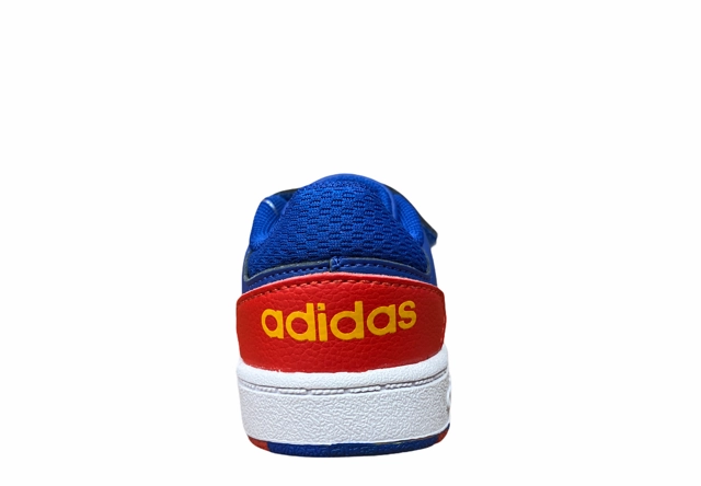 Adidas scarpa sneakers da infante Hoops 2.0CMF I FY9445 blu-rosso-bianco Trail Ready Durability Stability Guide Rails