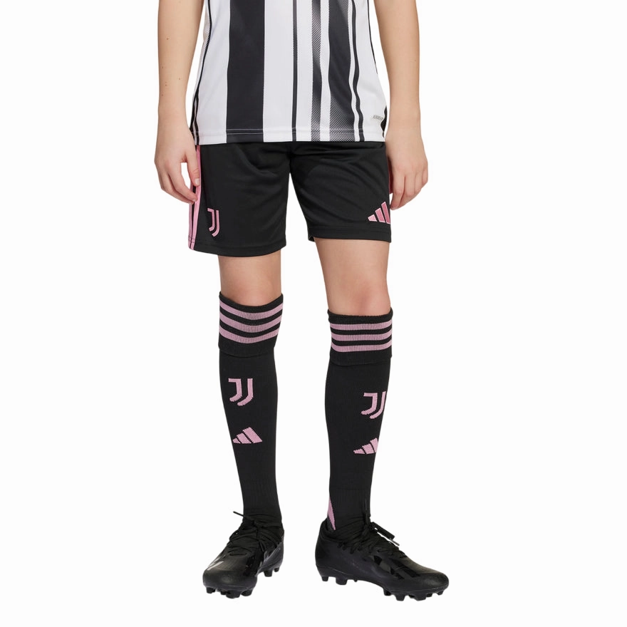 Adidas Short Juventus Home 25/26 Junior JN5221 Nero Flexible Motion Fit for Sports