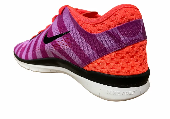 Nike scarpa da fitness da donna  Free 5.0 tr fit 5 prt 704695 500 viola-fucsia wide - fit logo - embossed shoes