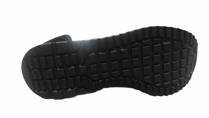 Lotto Leggenda scarpa sneakers da donna Wedge Metal NY 215092 5A5 nero-argento running in a canyon shoes color - green
