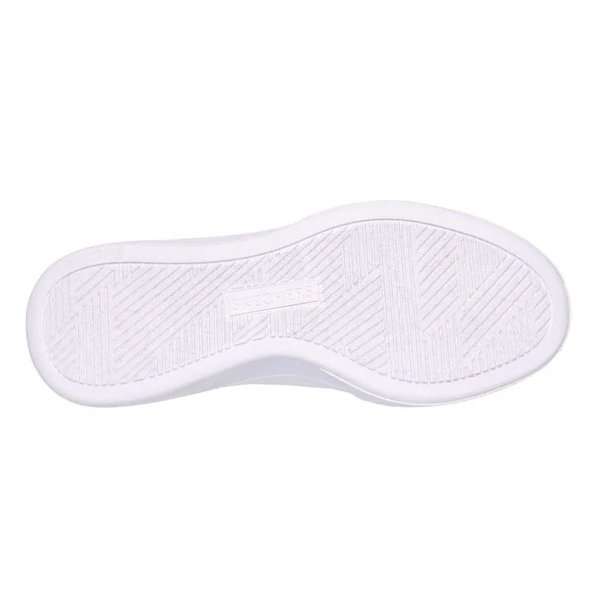 motion - control Hard surface protection Skechers scarpa sneakers da donna Cordova Classic Best Behavior 185060/WPK bianco rosa
