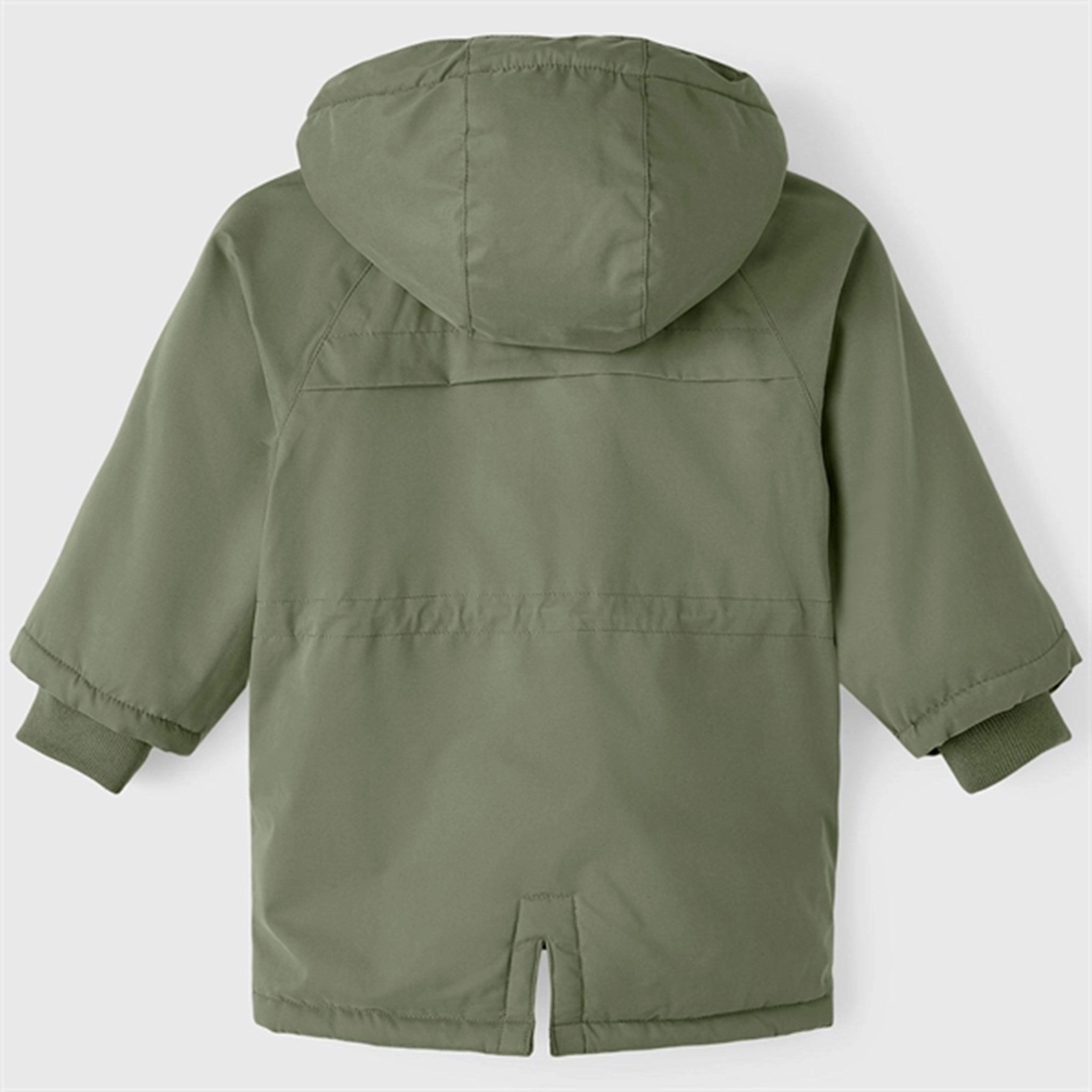 Lil'Atelier Oil Green Golan Padded Jacket Daily Commute