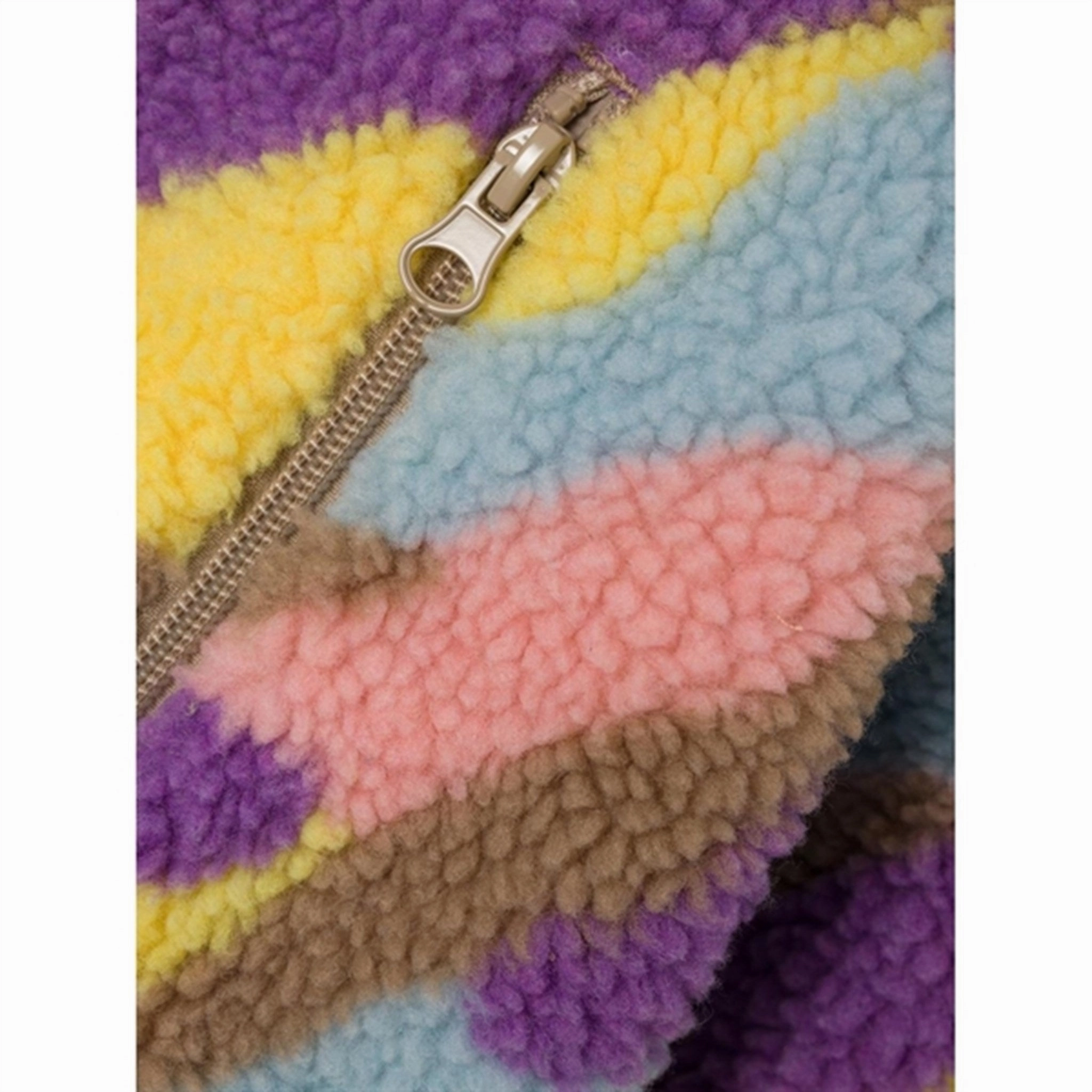 LightweightConstruction Name it Savannah Tan Molla Teddy Jacket