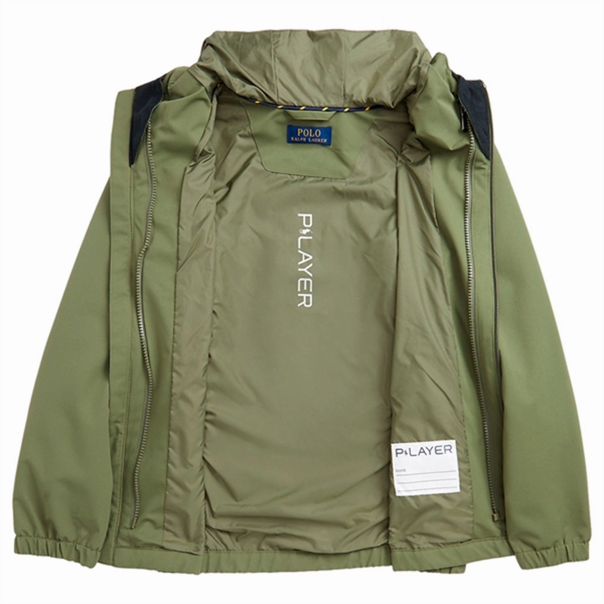 quick dry Polo Ralph Lauren Boy Windbreaker Army Olive