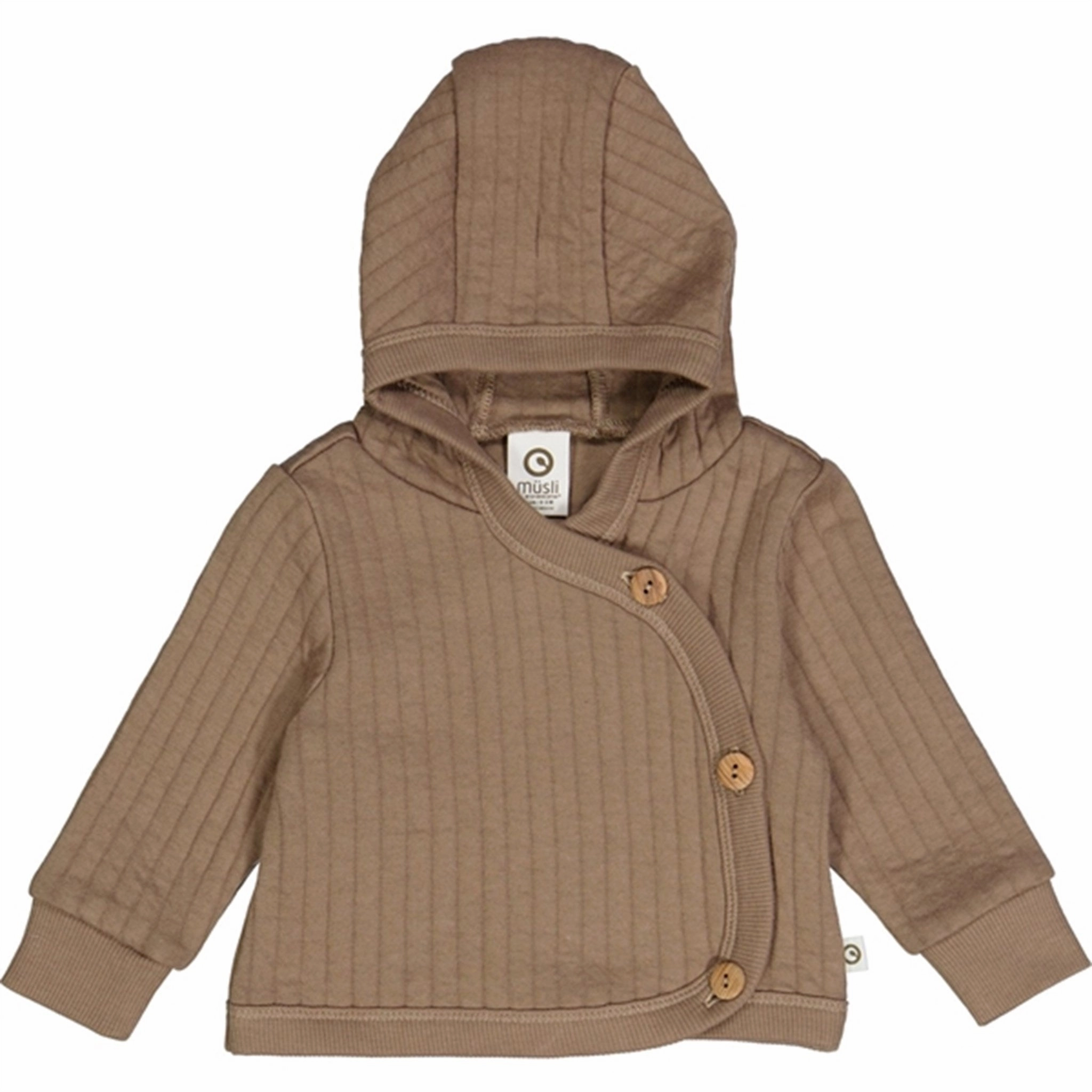 M??sli Walnut Cotton Quilt Jacket Sun Protection Fabric