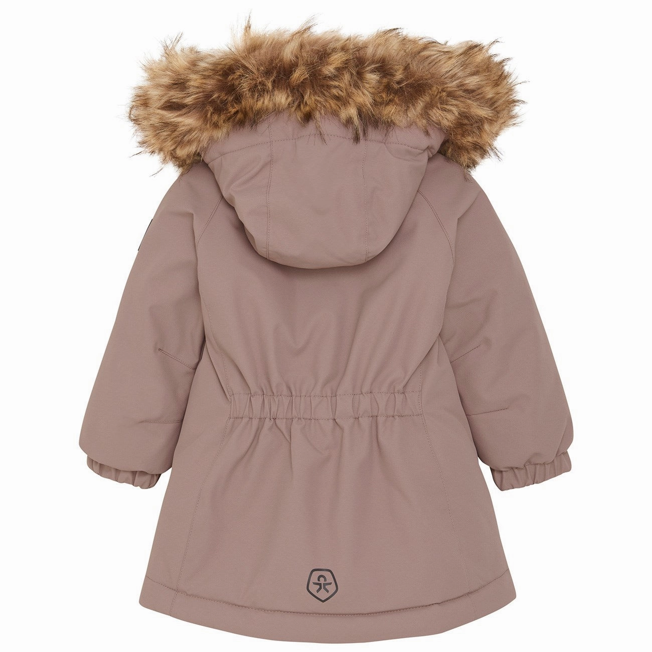 Color Kids Antler Parka w. Fake Fur Rugged Comfort