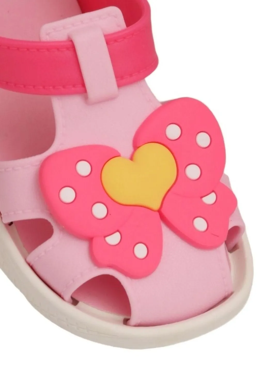 Adorable Pink Butterfly Bow Sandals For Girls