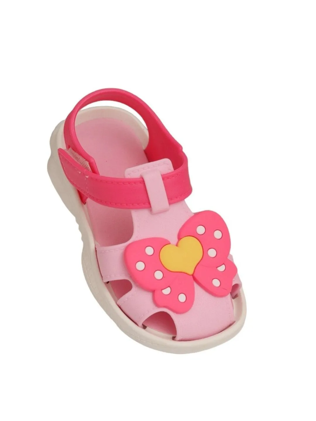 Adorable Pink Butterfly Bow Sandals For Girls