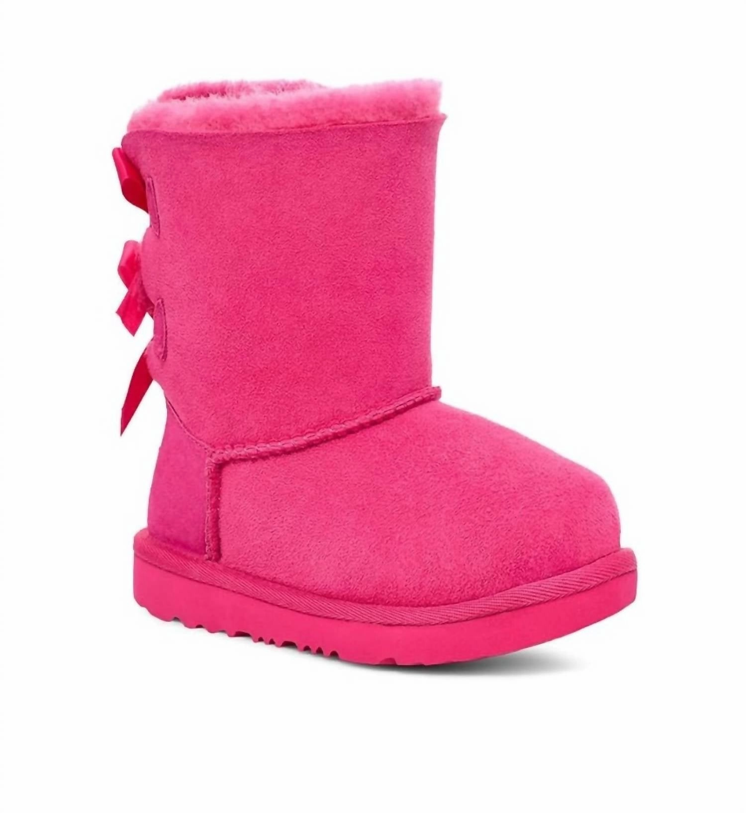 Eco Choice Kids Bailey Bow Ii Boot In Berry