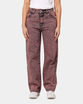 Comfy Look X-Girl Women's Gordon Jeans Washed Black
