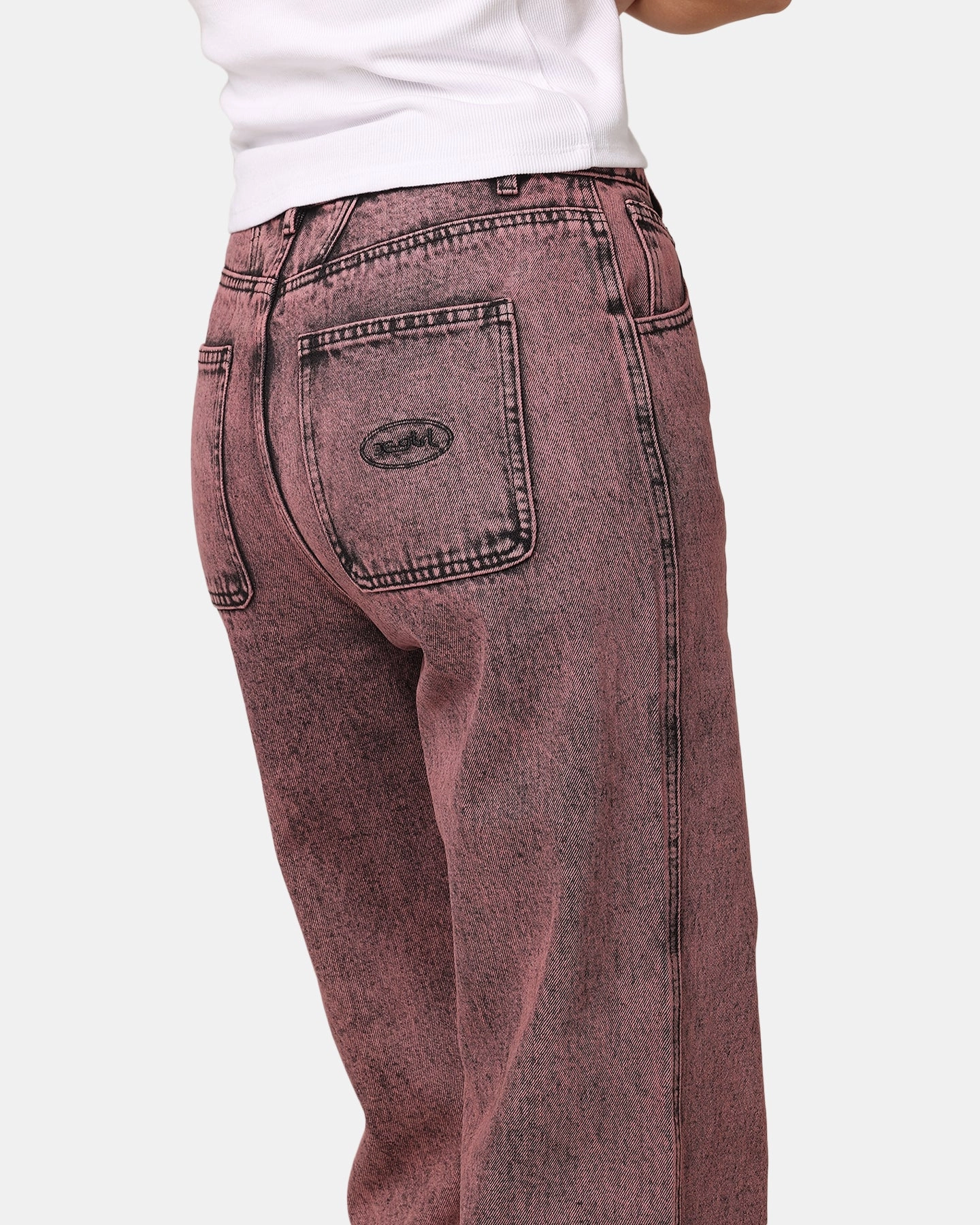 Light Design X-Girl Women's Gordon Jeans Washed Black