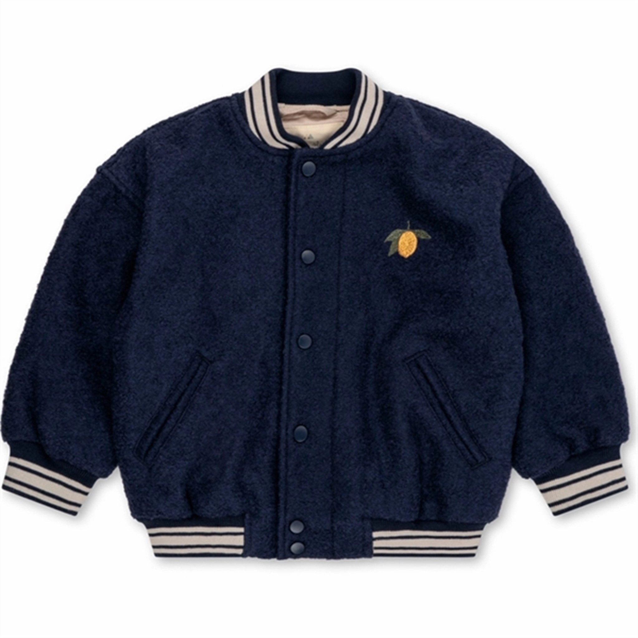 Konges Sl?jd Lau Bomber Jacket Dark Navy Fall Outfit Comfy Street Piece