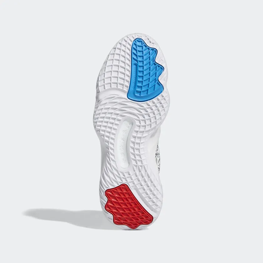 Breathable Liner gel - filled shoes Adidas D.O.N. Issue #3 Men's White Trainers GY3775