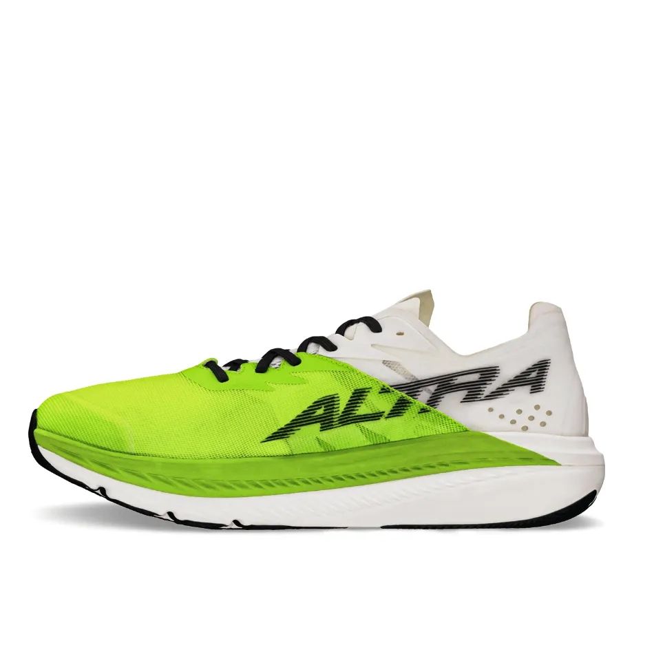 asphalt - running shoes Flexible Midsole Design Altra Men's Vanish Carbon 2 Running Shoes in White/Lime SS25
