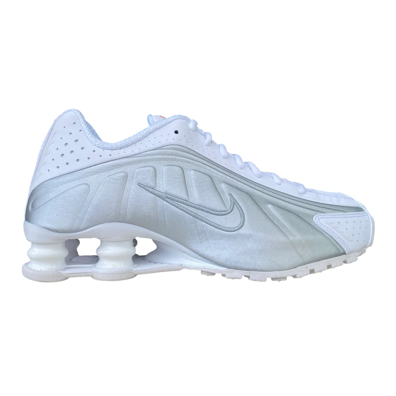 Nike Shox R4 AR3565-101 Sneakers Bianco-Argento Donna modern - style running shoes Stable