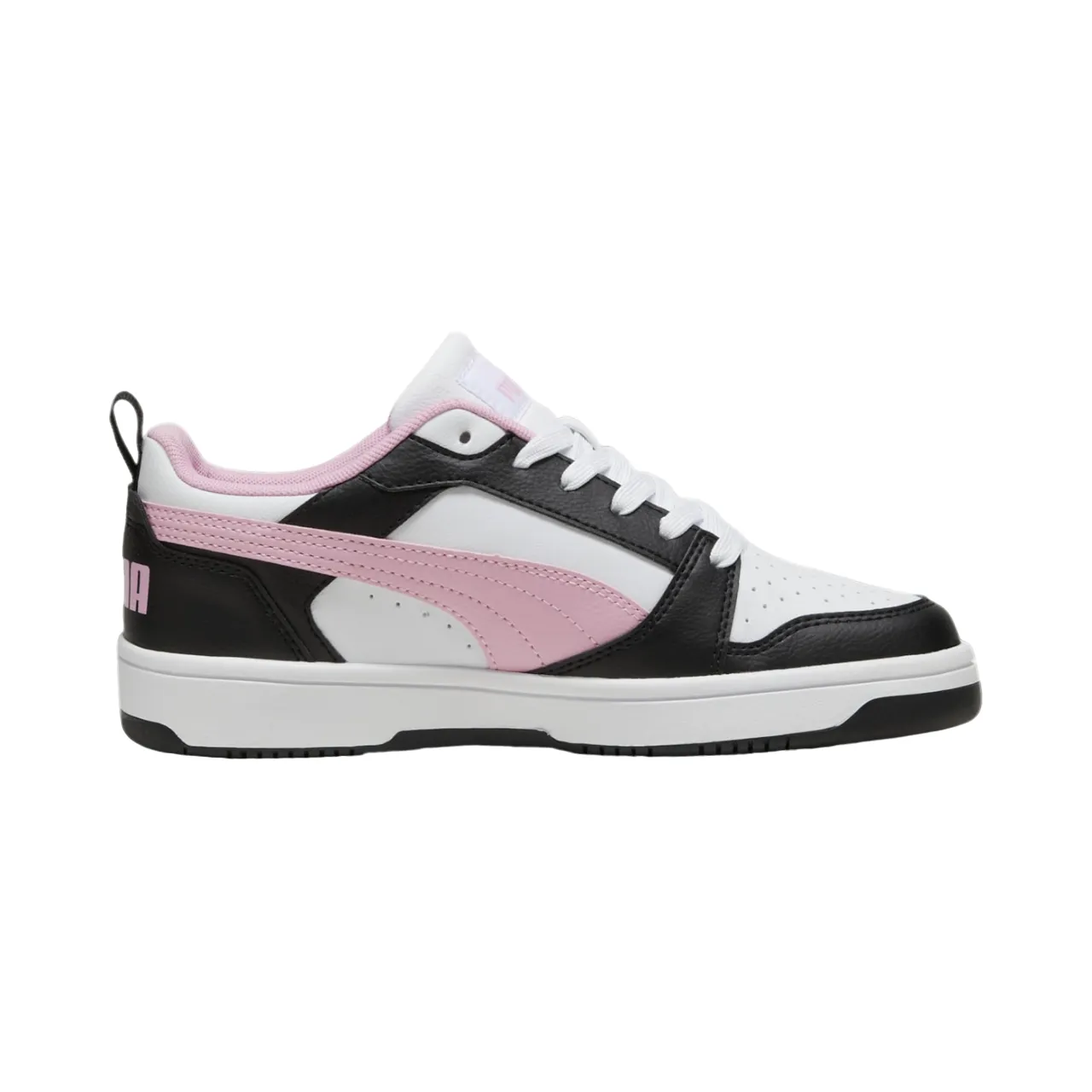 Puma scarpa sneakers da donna Rebound v6 Low 392328-19 bianco-nero-rosa Breathable EVA Foam