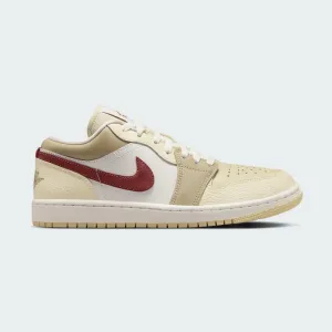 rock - climbing running shoes wedding - themed running shoes Air Jordan 1 Low Beige Leather Women's Trainers HV6530 100