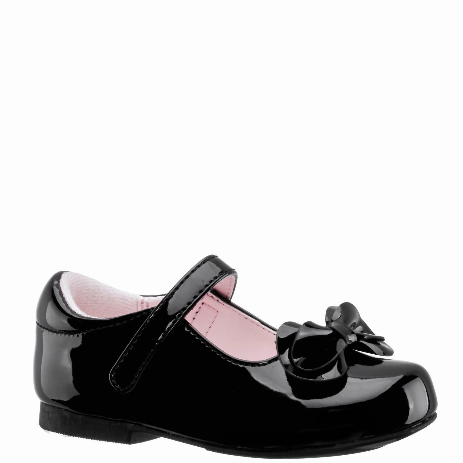 Pure Lines Gym Routine Girl's Krista Shoes In Black Patent