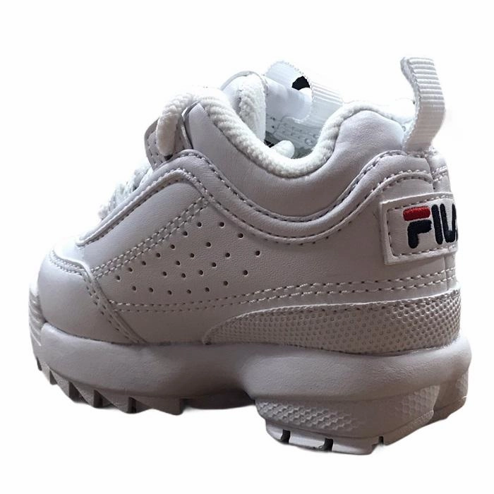 Fila sneakers da bambino Disruptor Infant 1010826.1FG bianco sporty shoe appeal Ultra Responsive Bounce